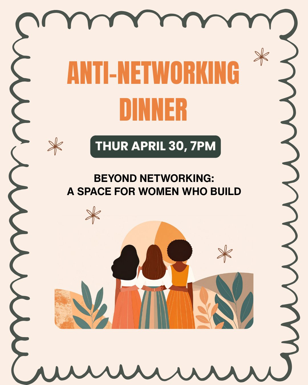 Anti-Networking Dinner