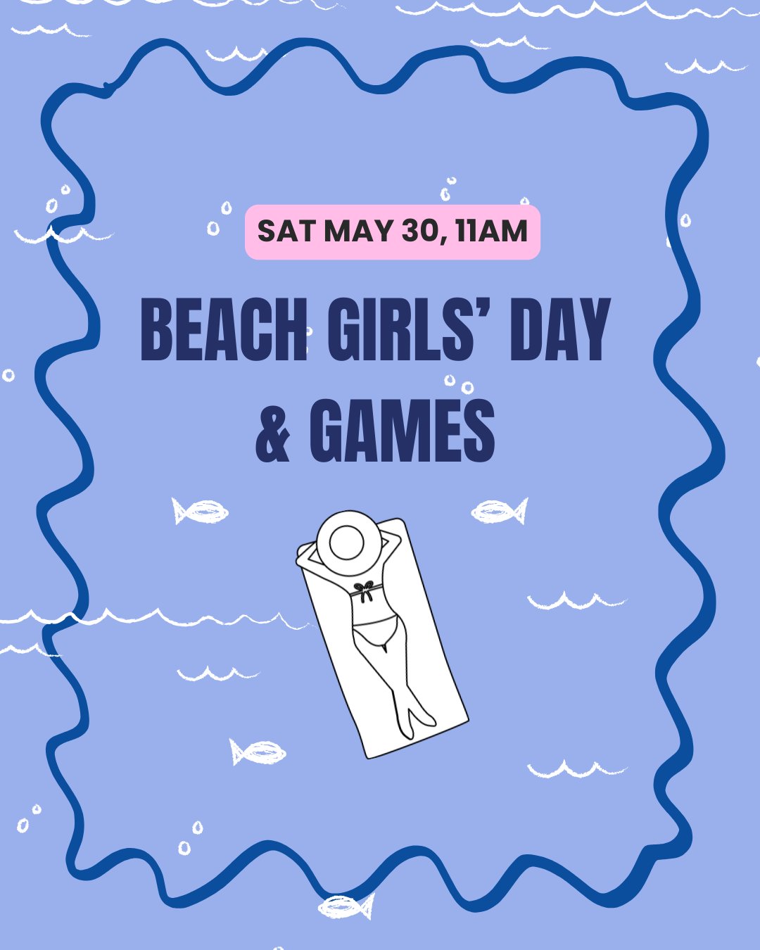 Beach Girl's Day & Games
