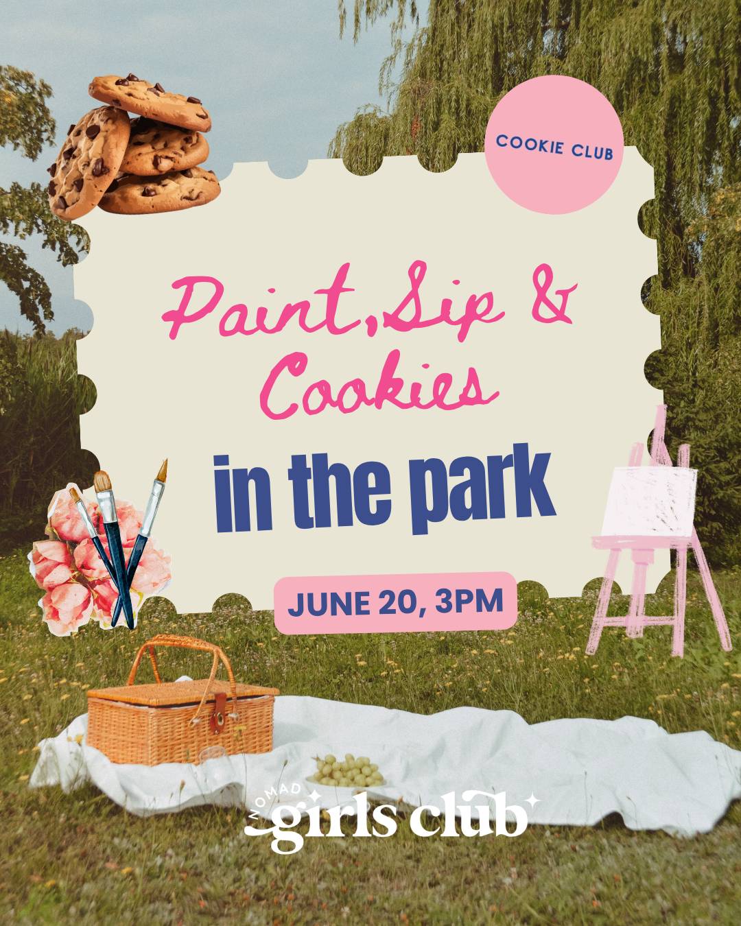 Cookies & Craft Picnic 🍪🎨