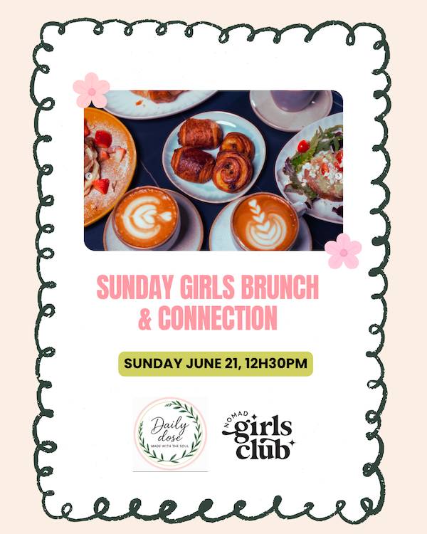 Sunday Girls Brunch at Daily Dose + 1 coffee FREE