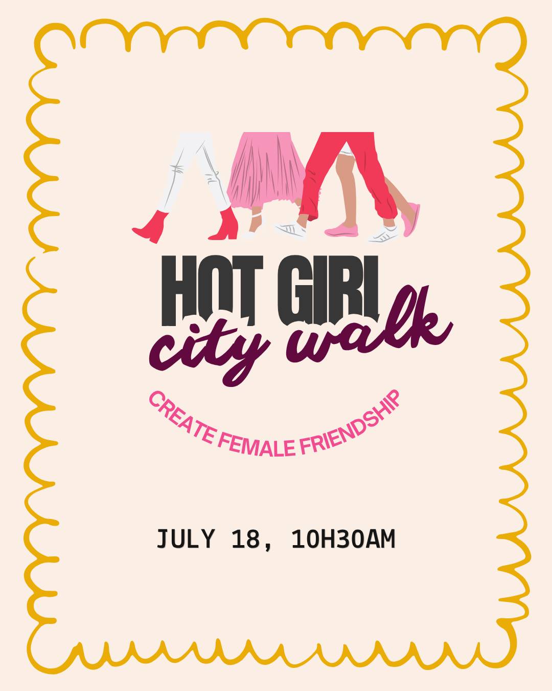 Hot Girl City Walk  - Create New Female Friendship 💃🏻