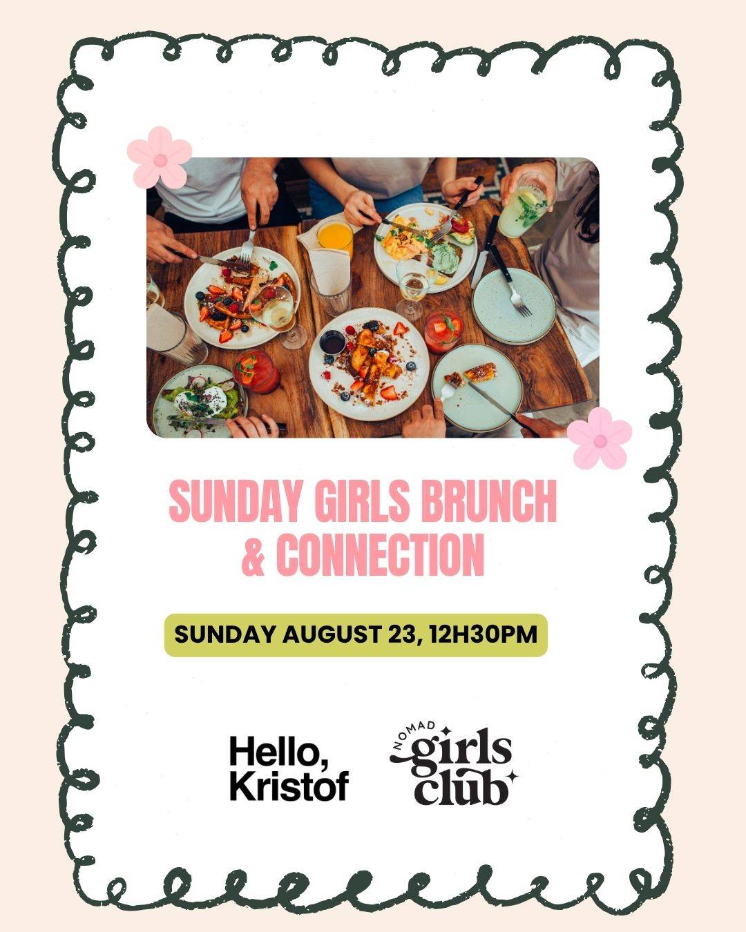 Sunday Girls Brunch & Connection (1 coffee included)