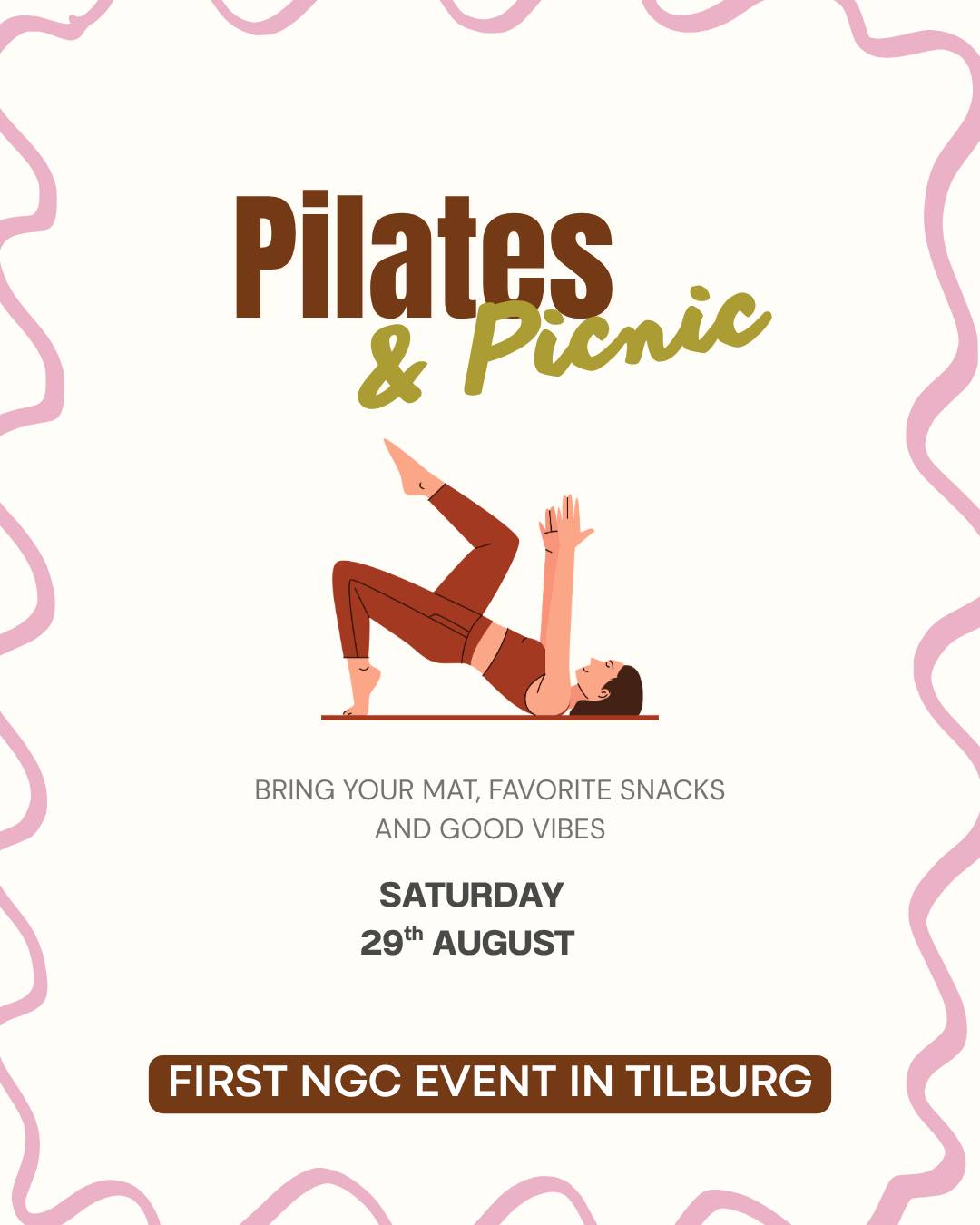 Pilates & Picnic in Tilburg 🇳🇱 (FREE)