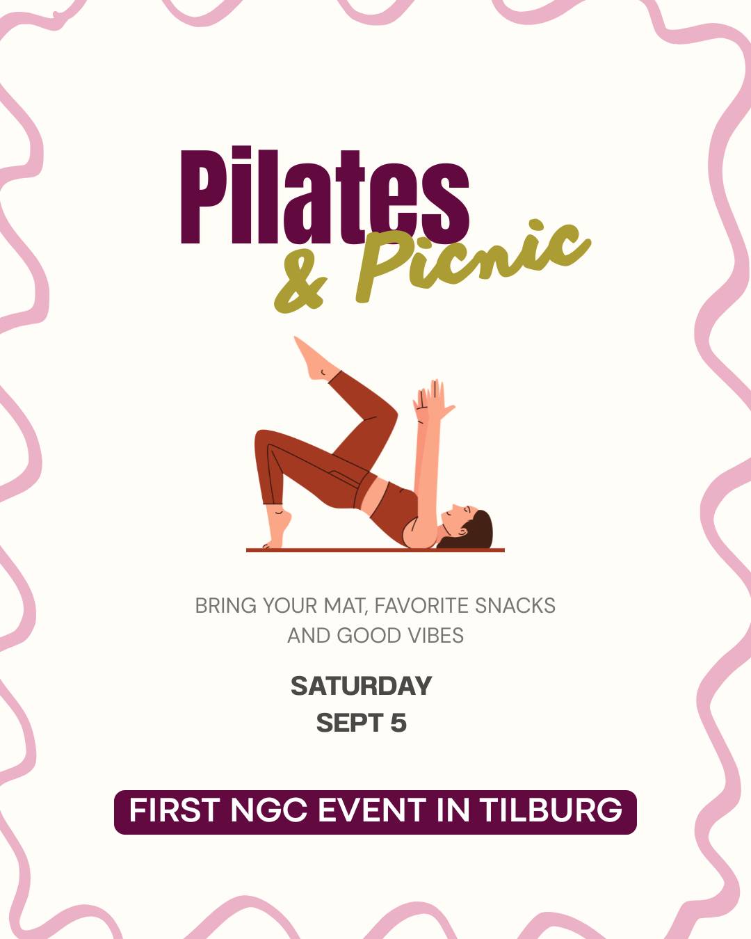 Pilates & Picnic in Tilburg 🇳🇱 (FREE)