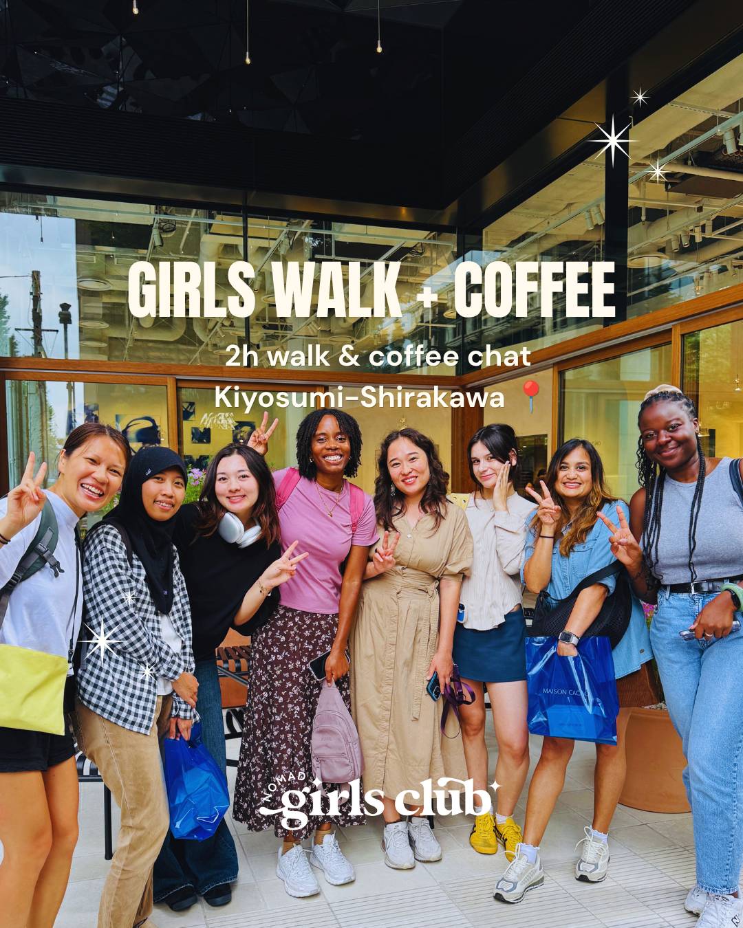 Girls Walk + Coffee ☕️ #4: Kiyosumi-Shirakawa 📍