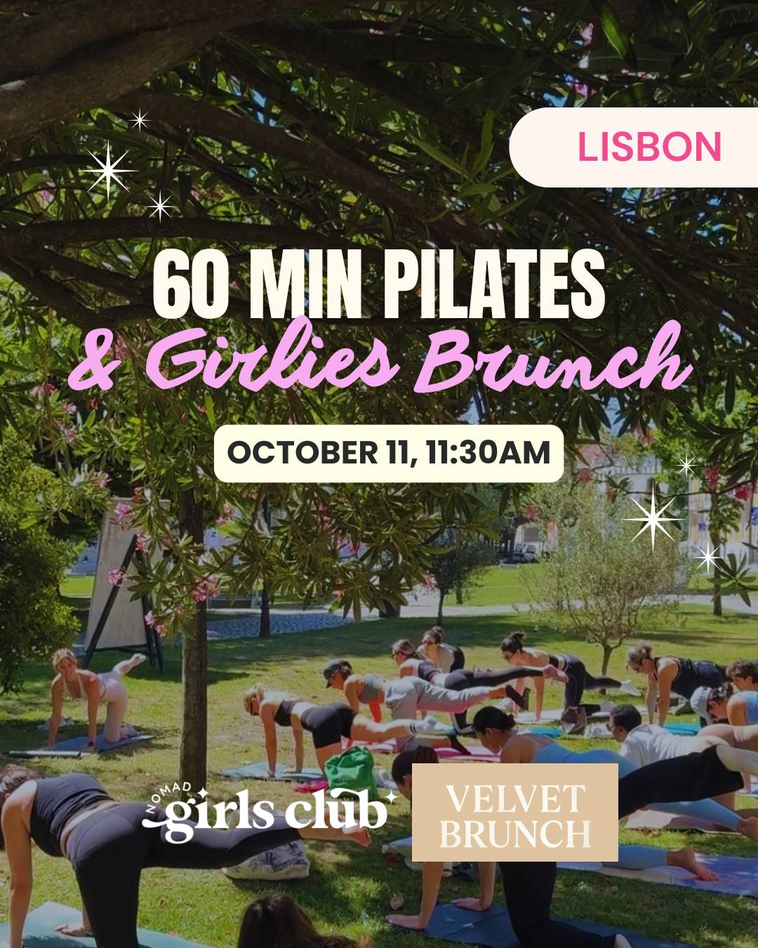 60 minutes Pilates & Girlies Brunch (1 coffee included) ☕️